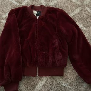 NWT Faux Jacket